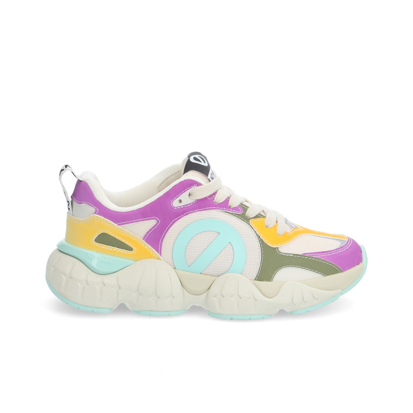 KRAZEE RUNNER W - KNIT/DISCOLOR - OFF WHITE/LILAC